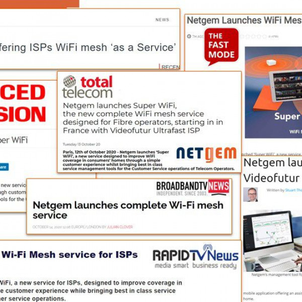 Netgem lance son Super WiFi