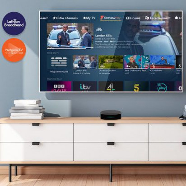 Lothian Broadband Networks Limited (LBNL) think big by offering not only TV but also voice in addition to their ultrafast fibre broadband with Netgem