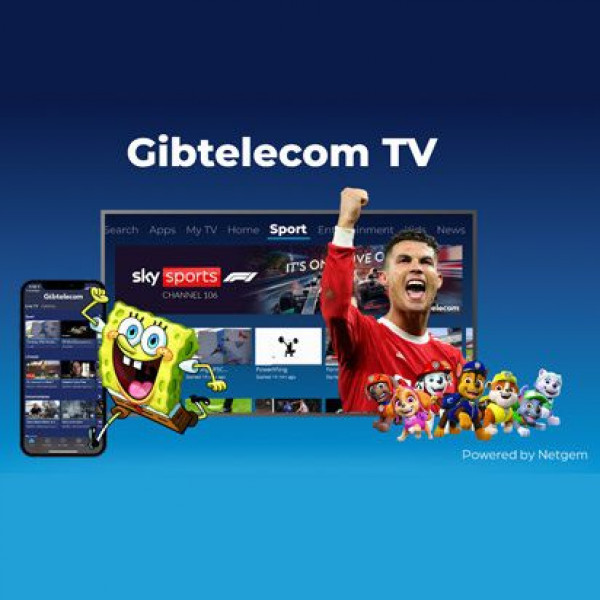 Gibtelecom launches its new TV platform with Netgem