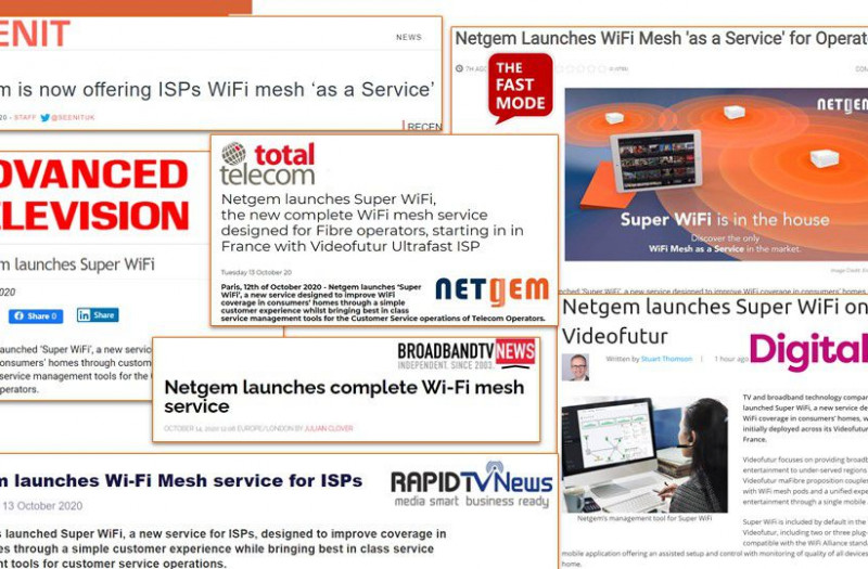 Netgem lance son Super WiFi