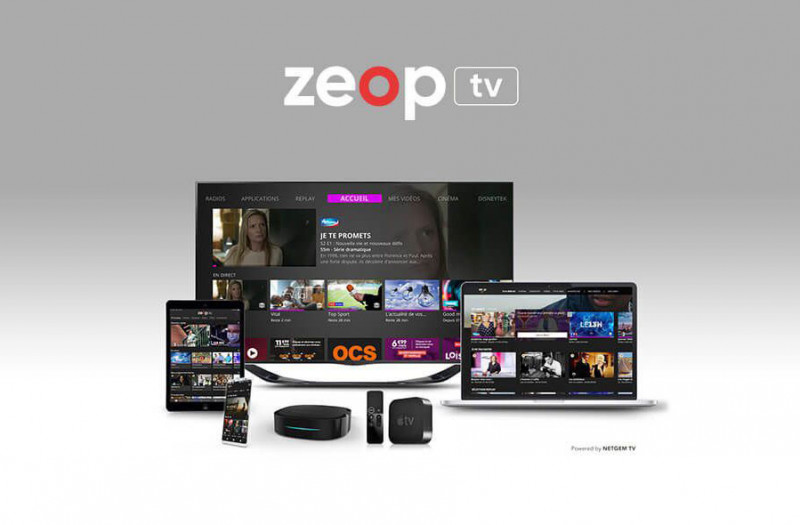 ZEOP, premier opérateur indépendant de fibre optique à La Réunion, annonce aujourd'hui le lancement de son service de télévision multi-écrans ZEOPTV.