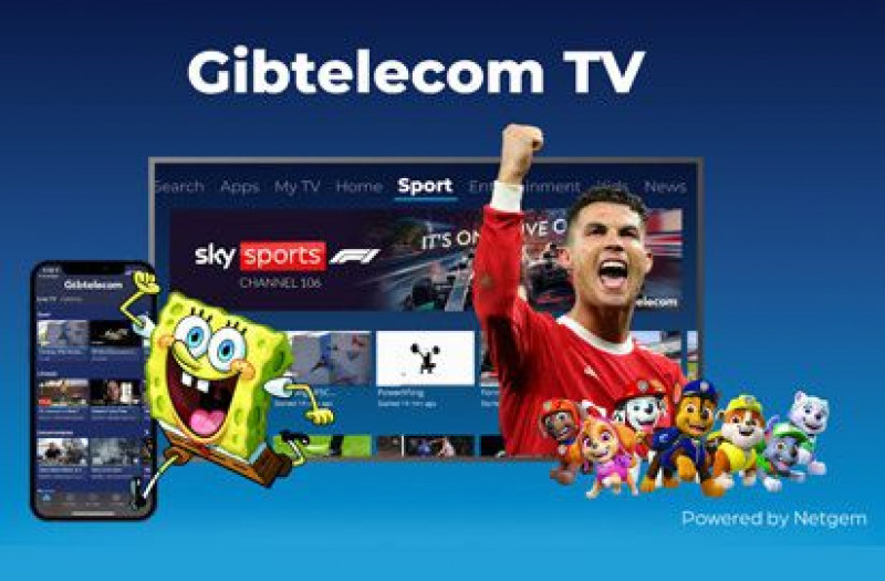 Gibtelecom launches its new TV platform with Netgem