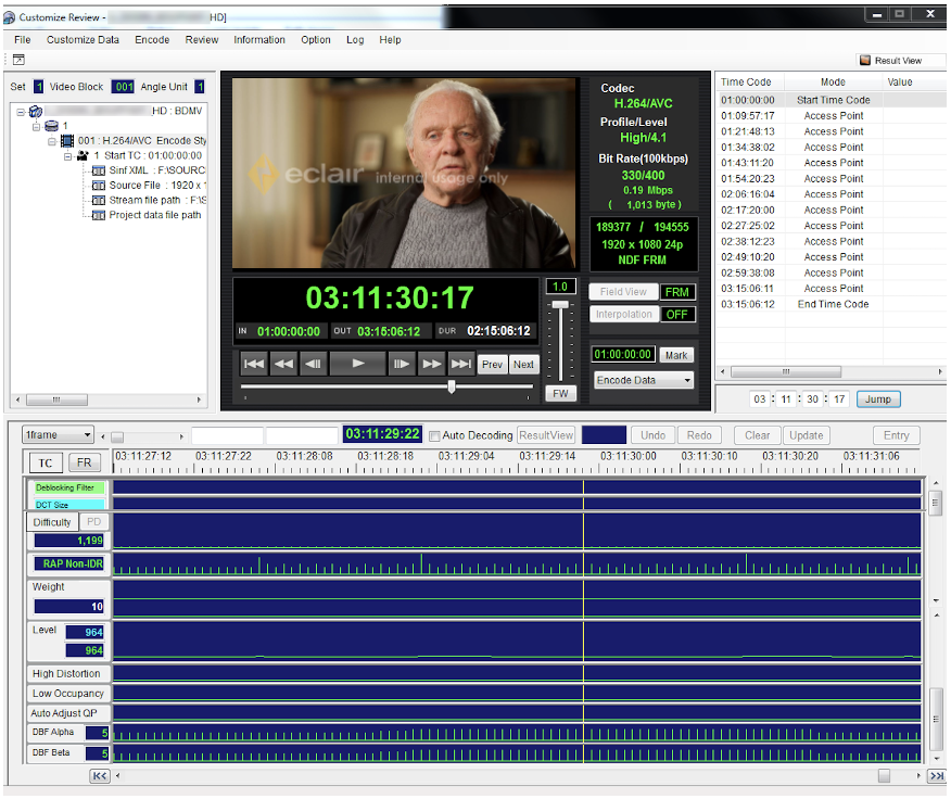 Media services visuel eclair preservation et eclair valorisation